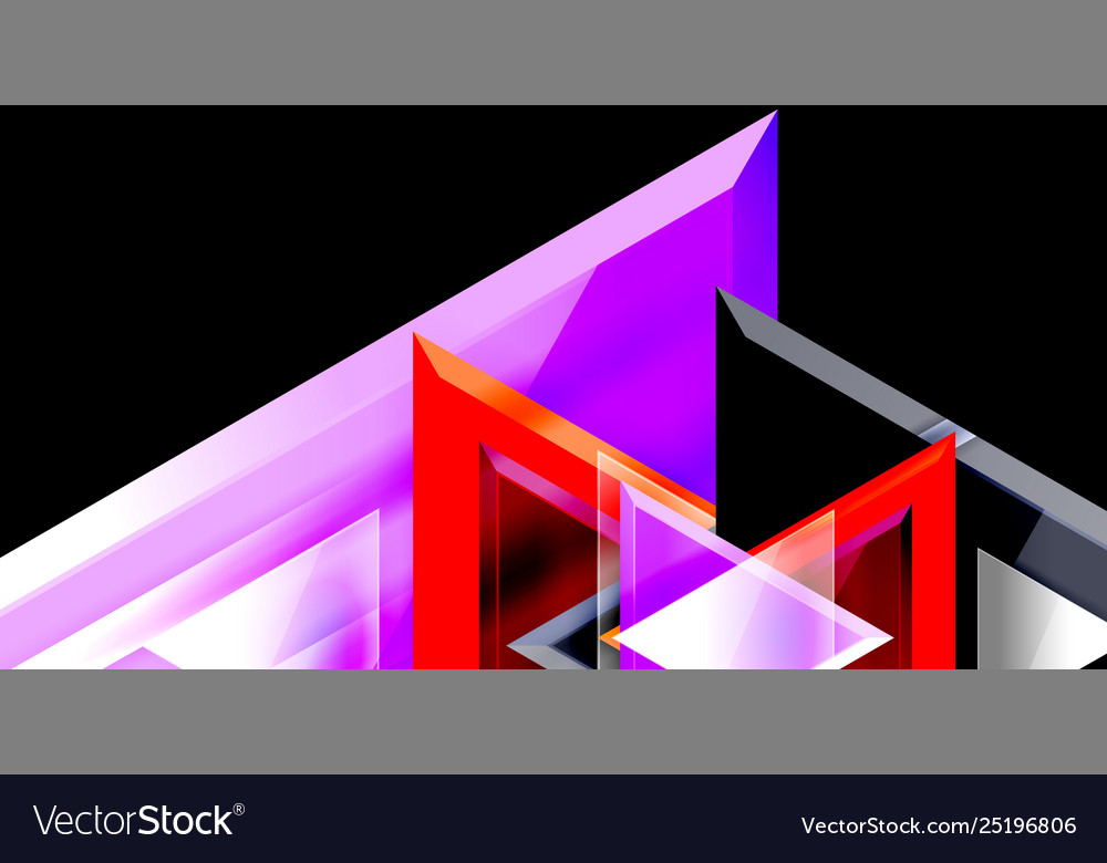 Triangle abstract background