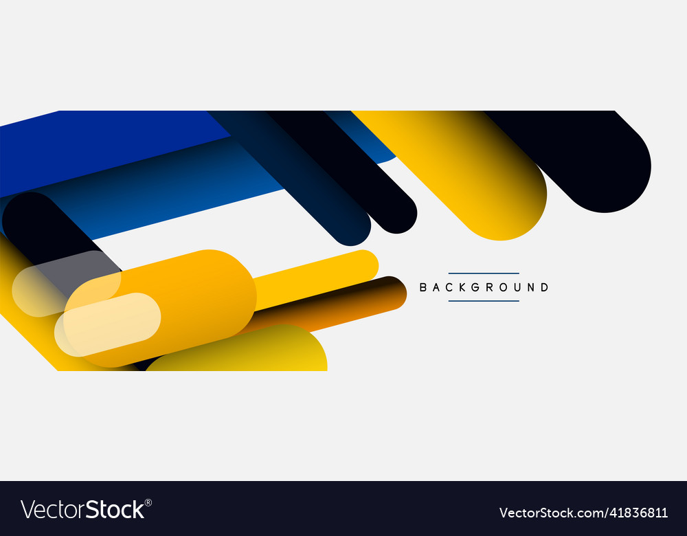 Abstract background round shapes lines Vector Image Abstract background round shapes lines