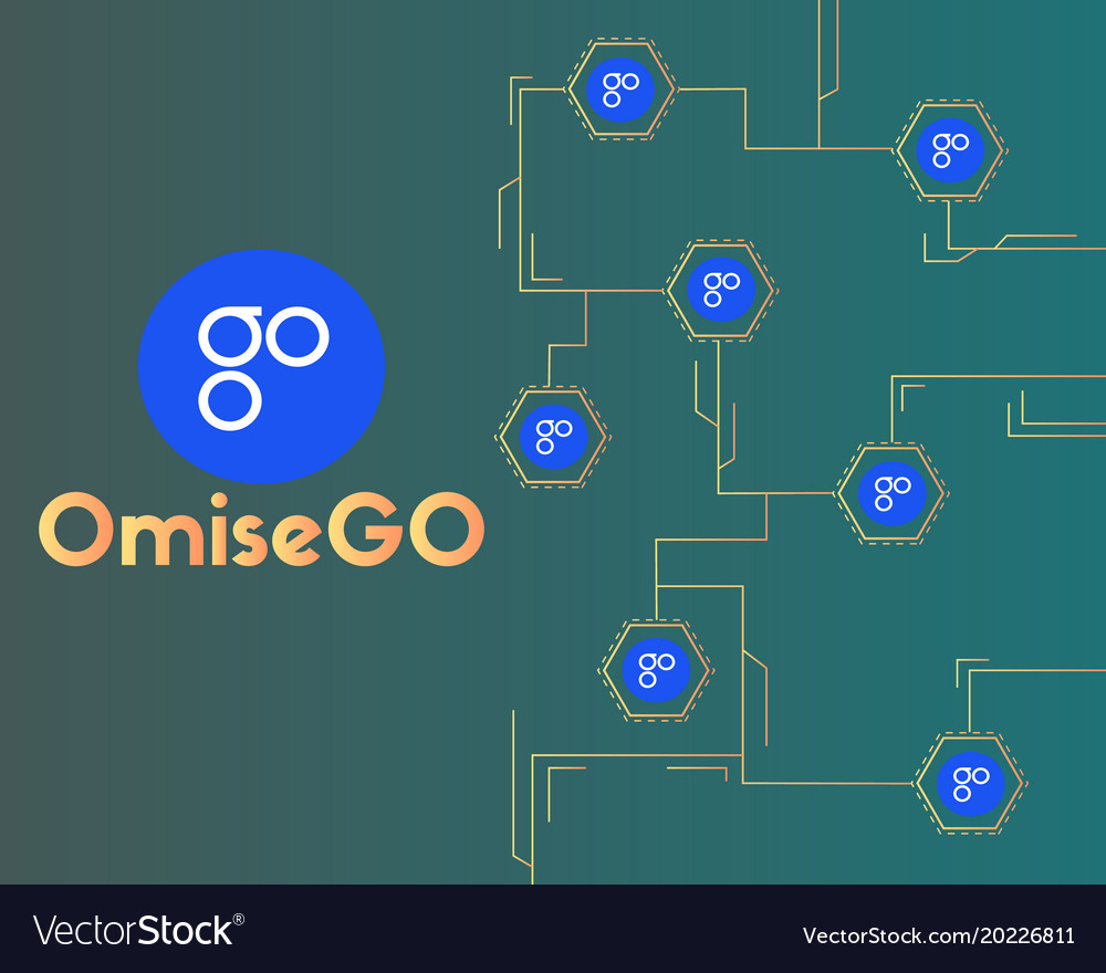 Background blockchain omisego cryptocurrency