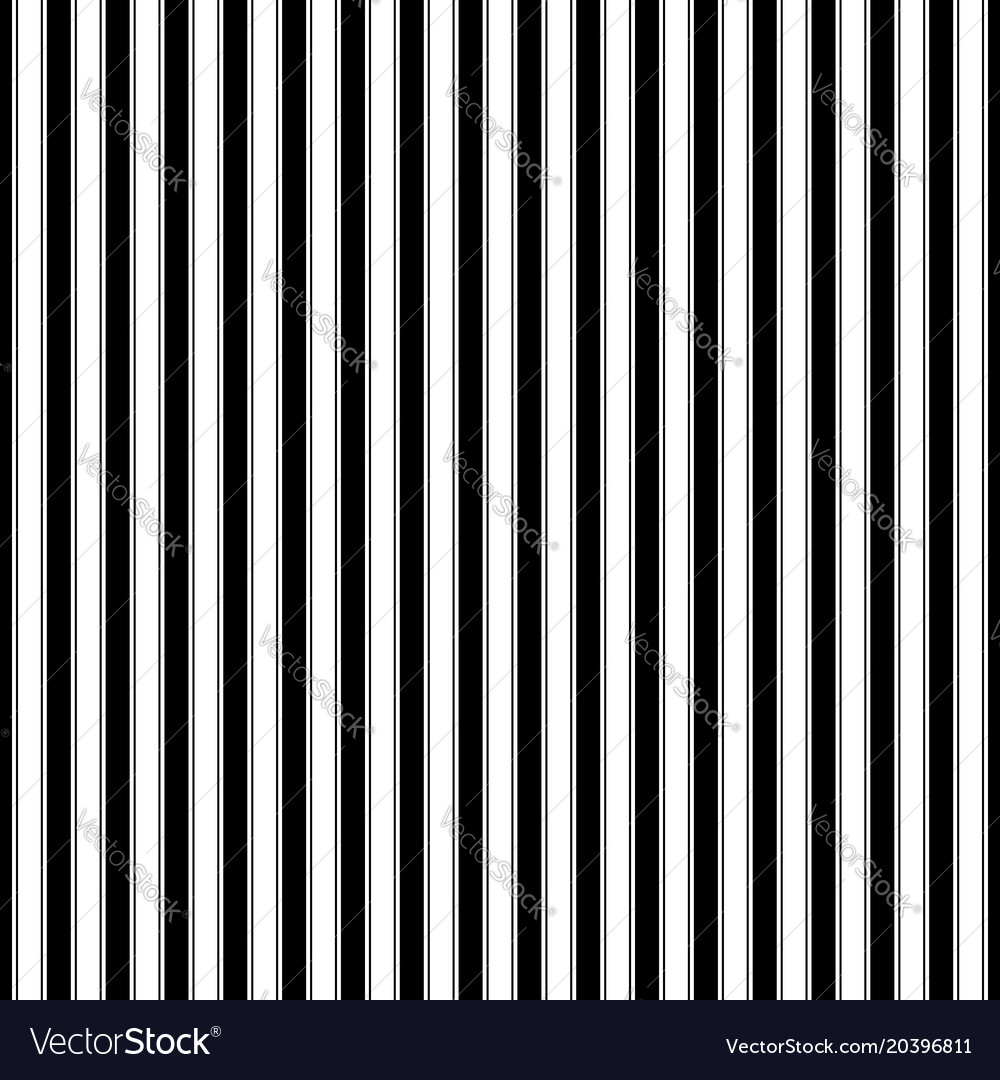 Black and White Striped Pattern