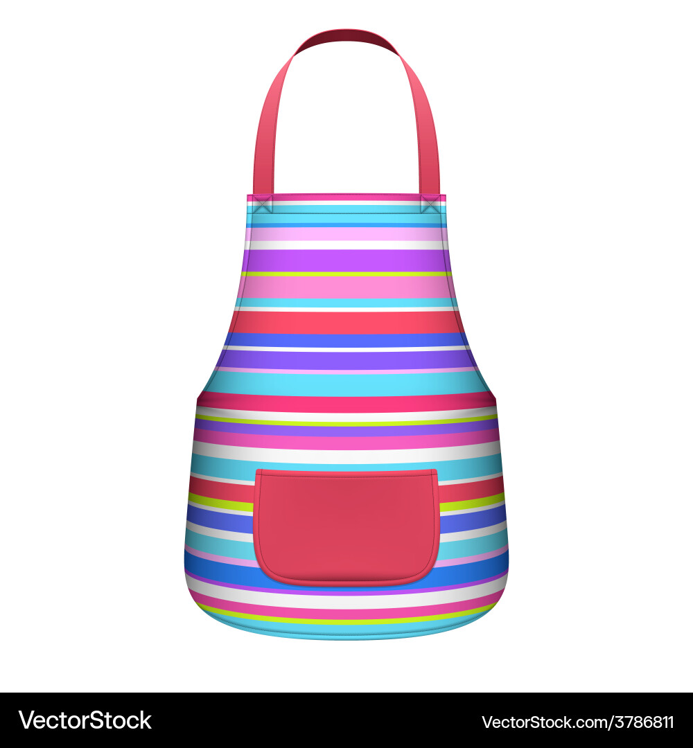 Kitchen apron Royalty Free Vector Image - VectorStock