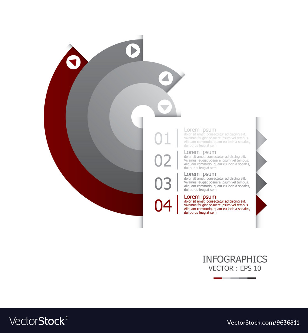 Modern curve design template