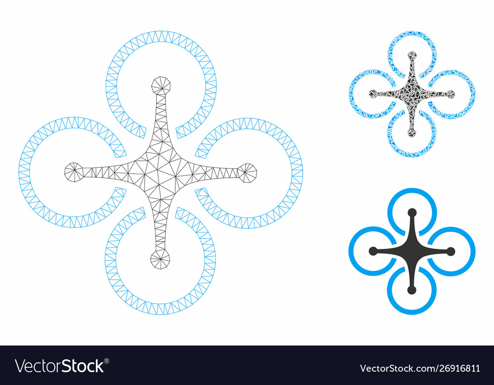 Quadrocopter mesh network model