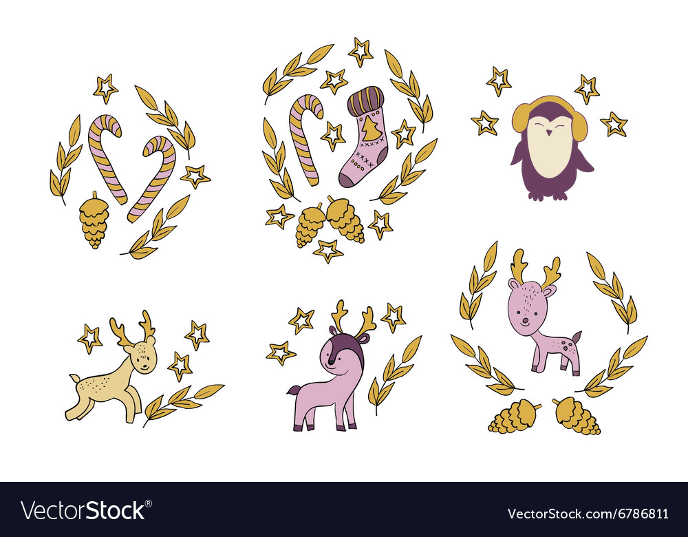 With animals and additional elements