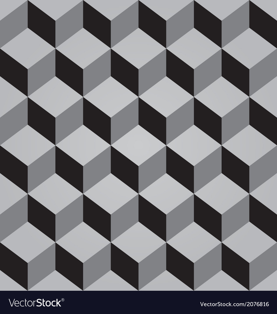 Abstract black seamless pattern made from stacked