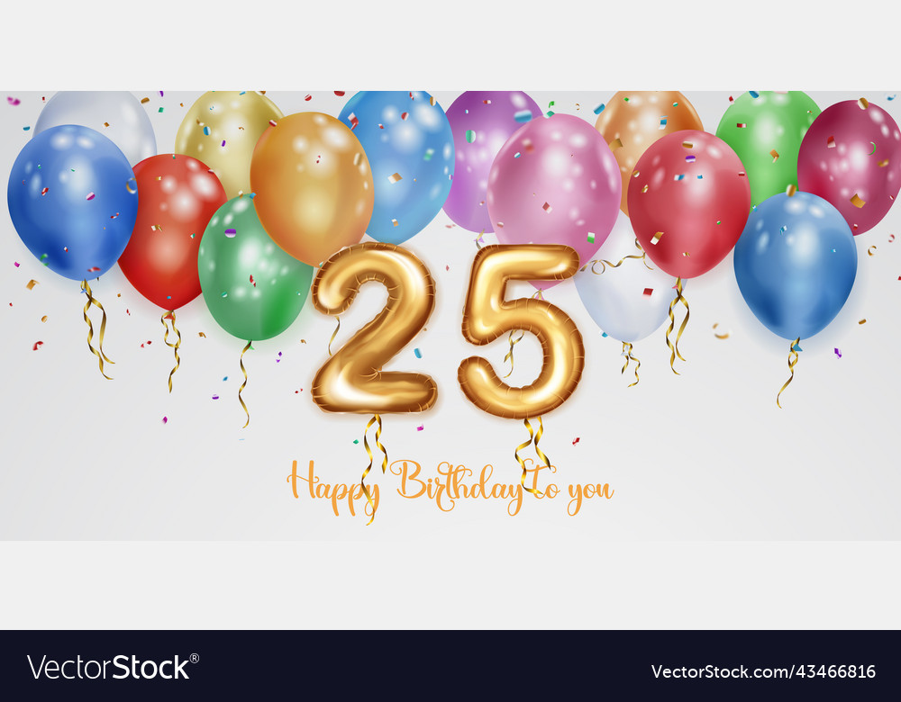 Festive birthday Royalty Free Vector Image - VectorStock