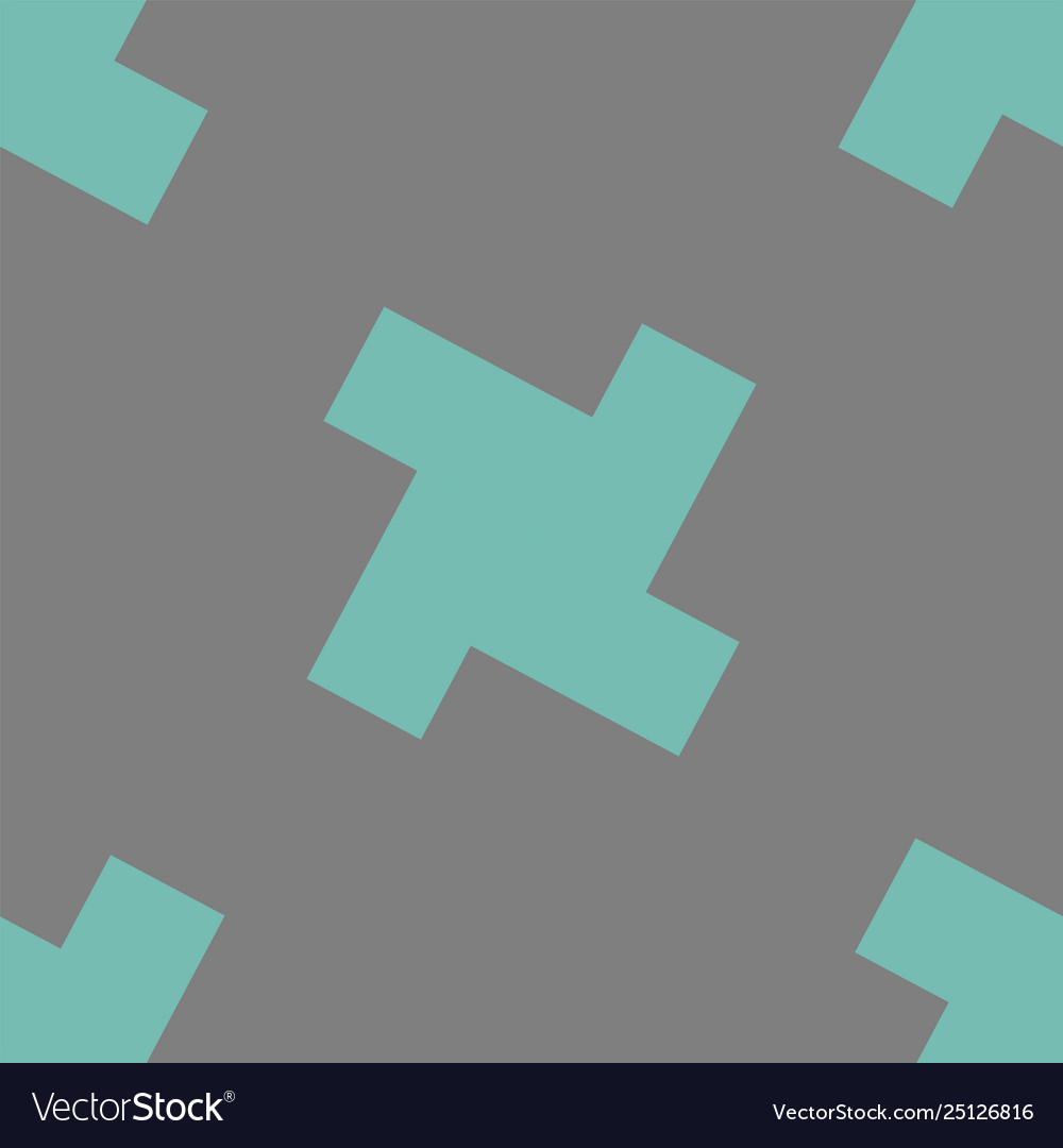 Geometric abstract pattern from repetitive shapes