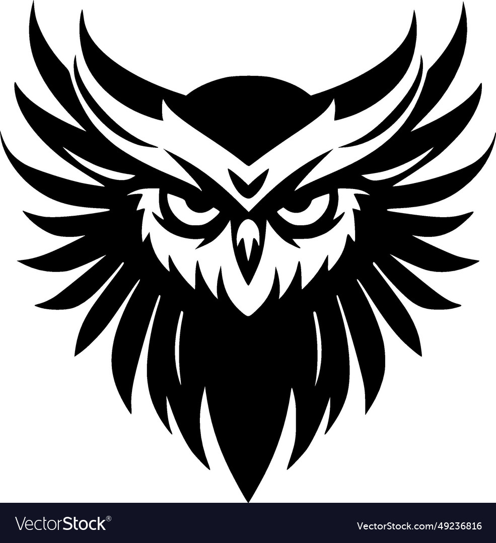 Owl - high quality logo ideal for t-shirt