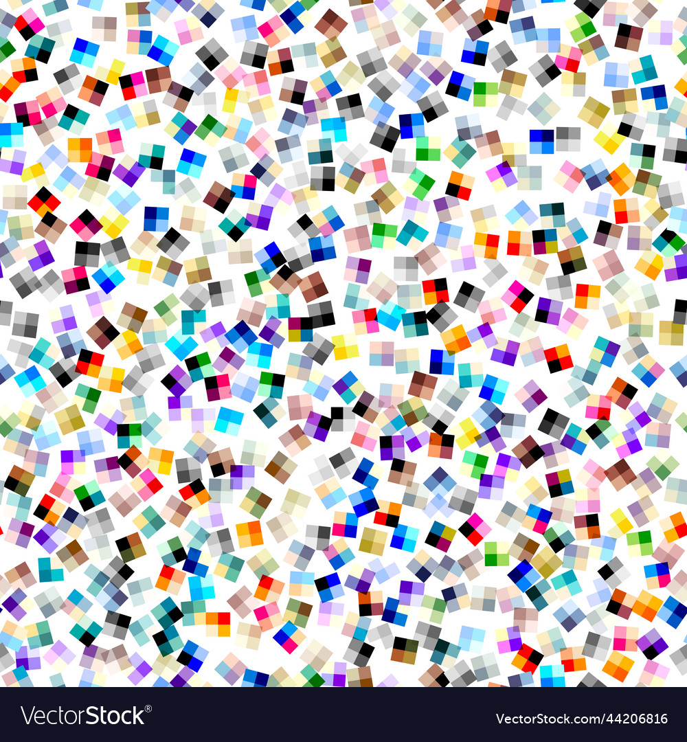 Seamless mosaic art pattern background vector image Seamless mosaic art pattern background