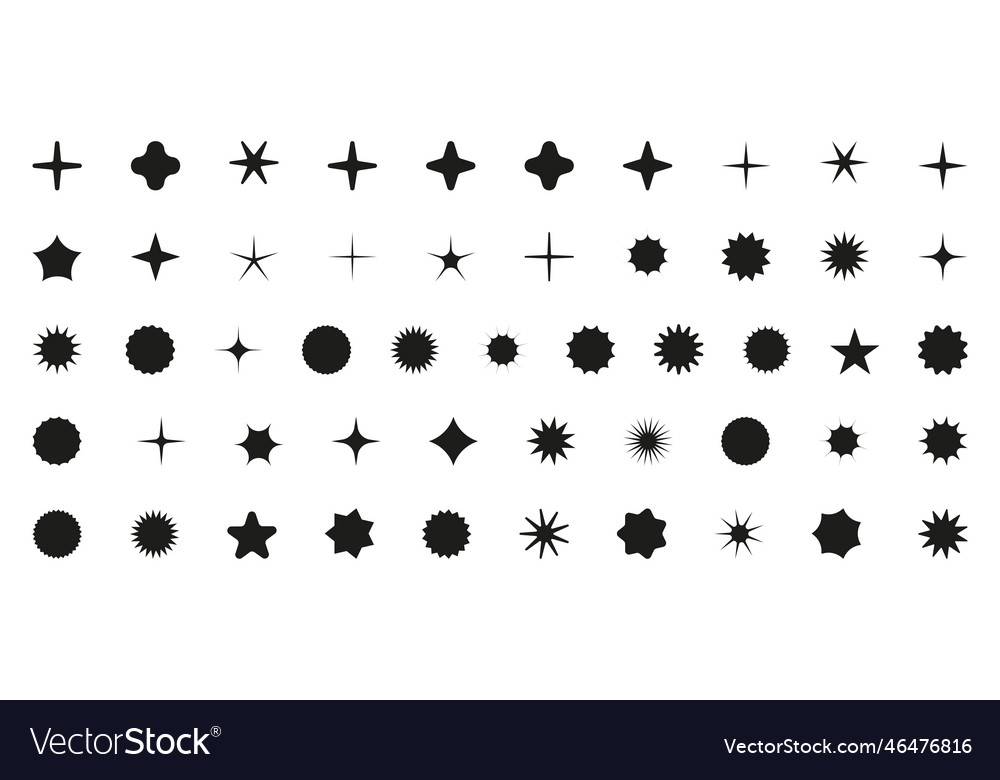 Simple minimalistic black elements abstract