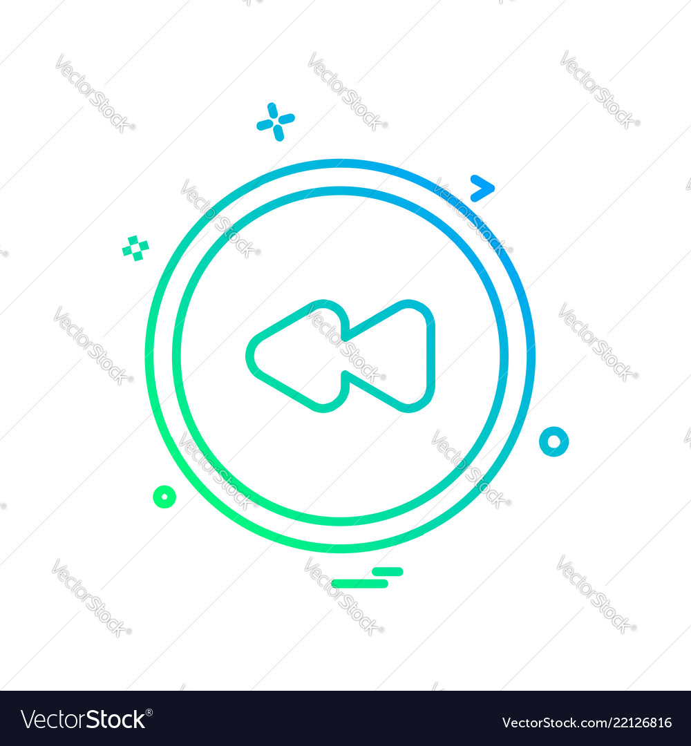 User interface icon design vector image User interface icon design