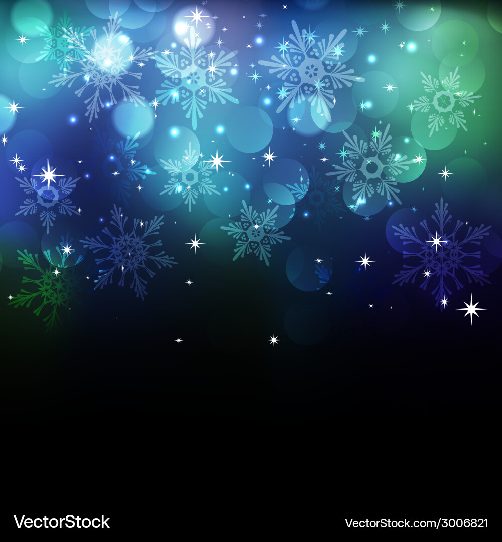 Christmas snowflakes background Royalty Free Vector Image