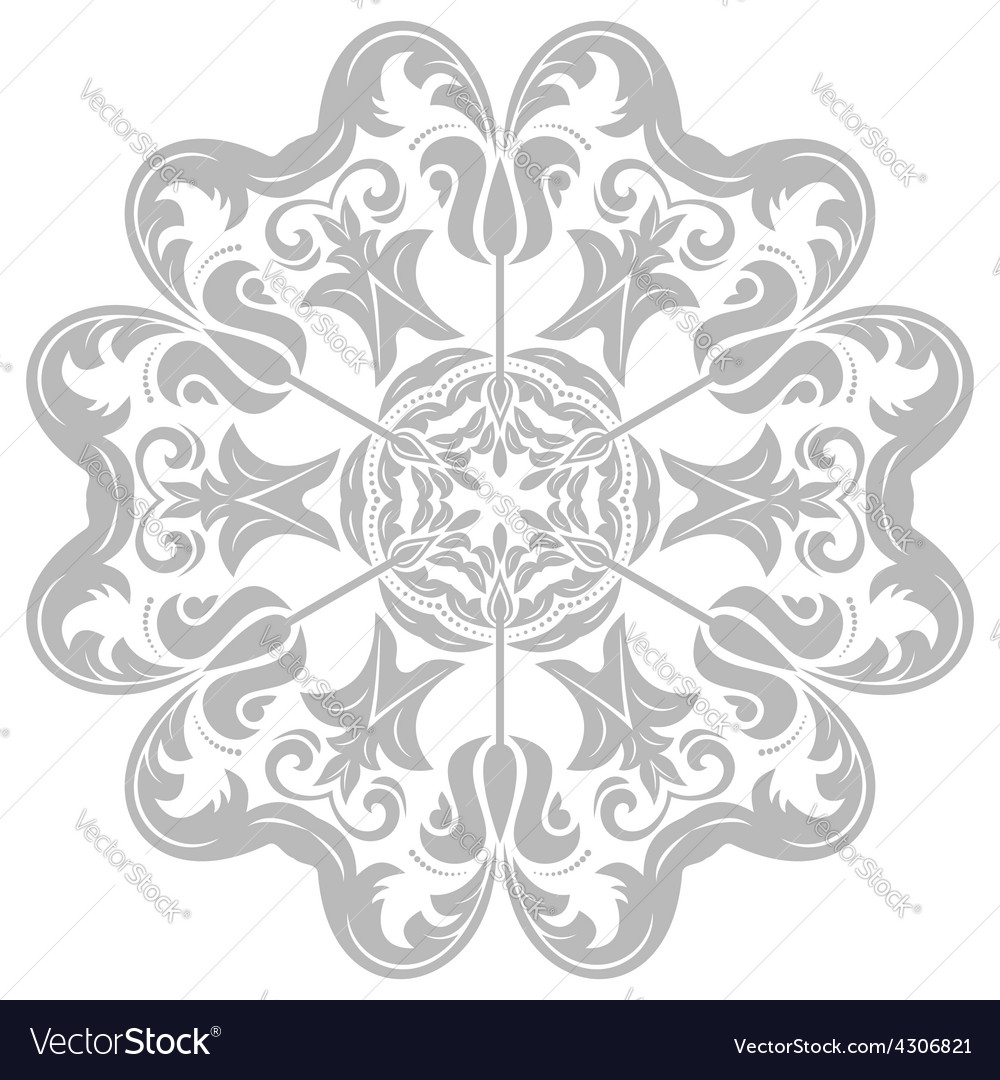 Damask orient pattern