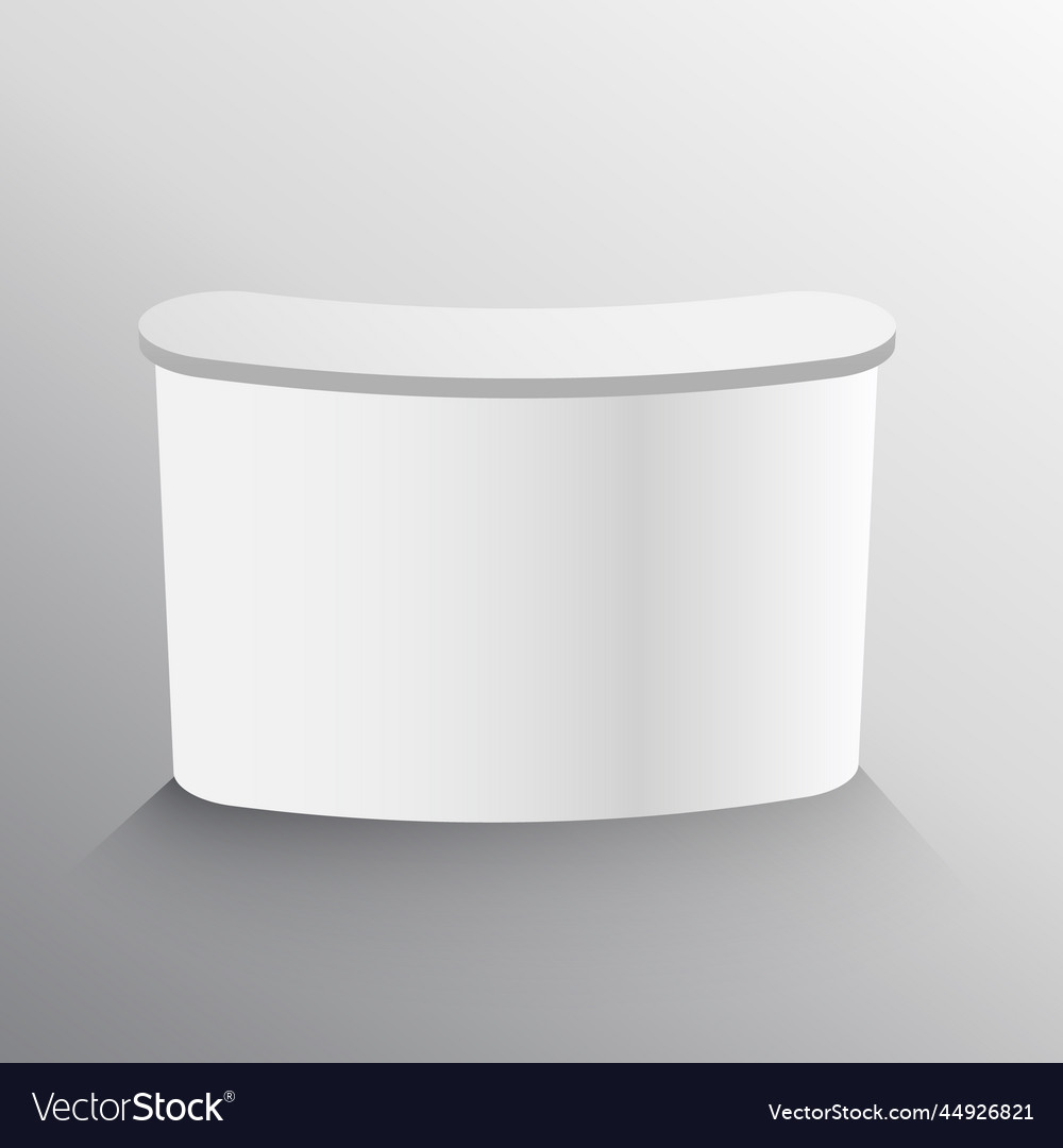 Display table mockup template design