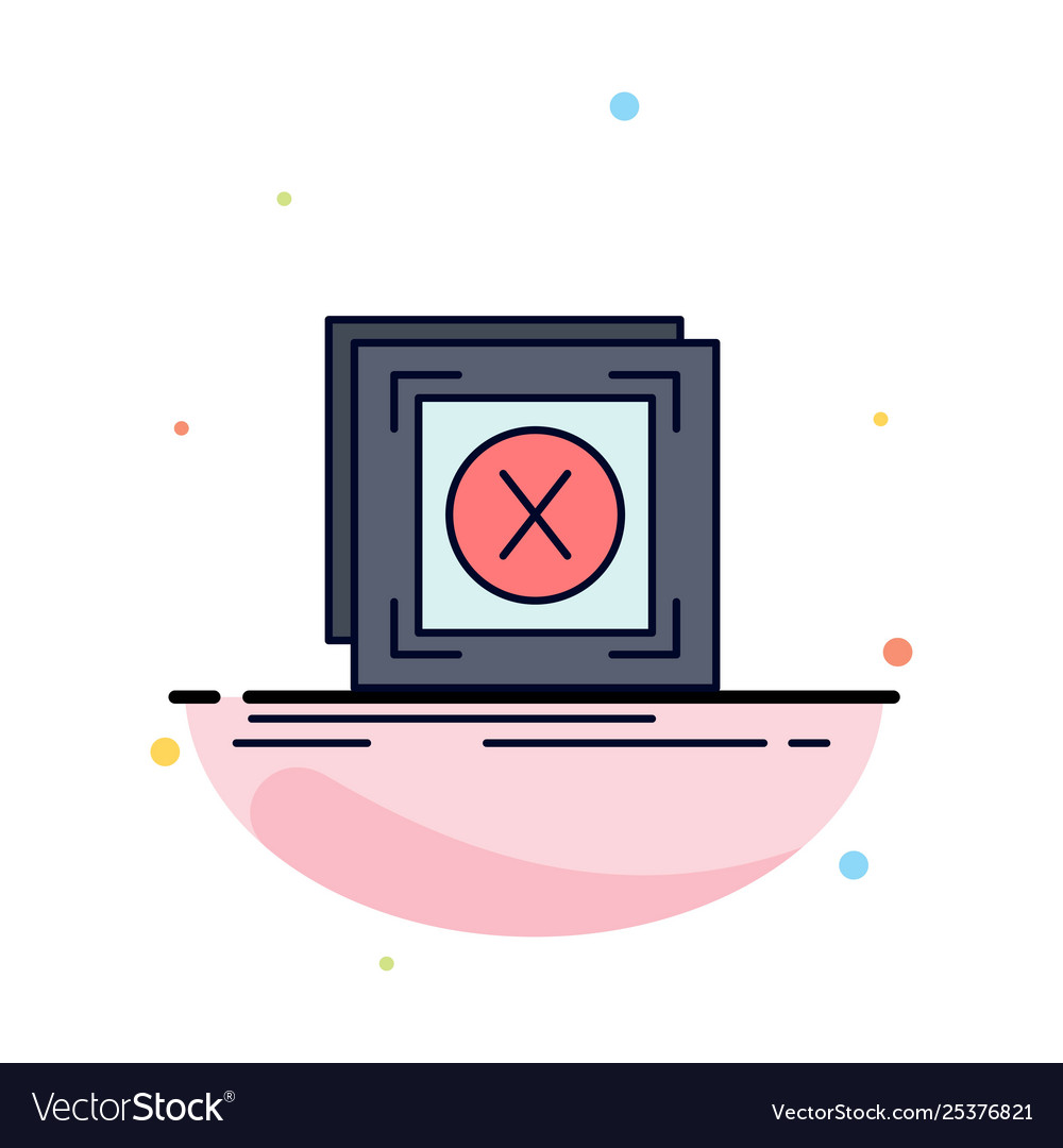 Fehleranmeldung Problem Server Flat vector image Fehleranmeldung Problem Server Flat