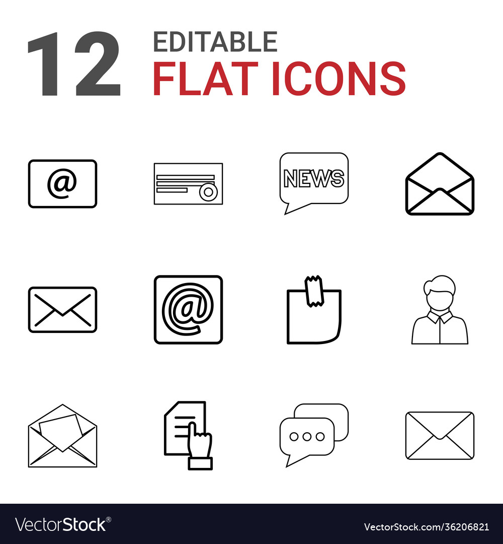 Message icons