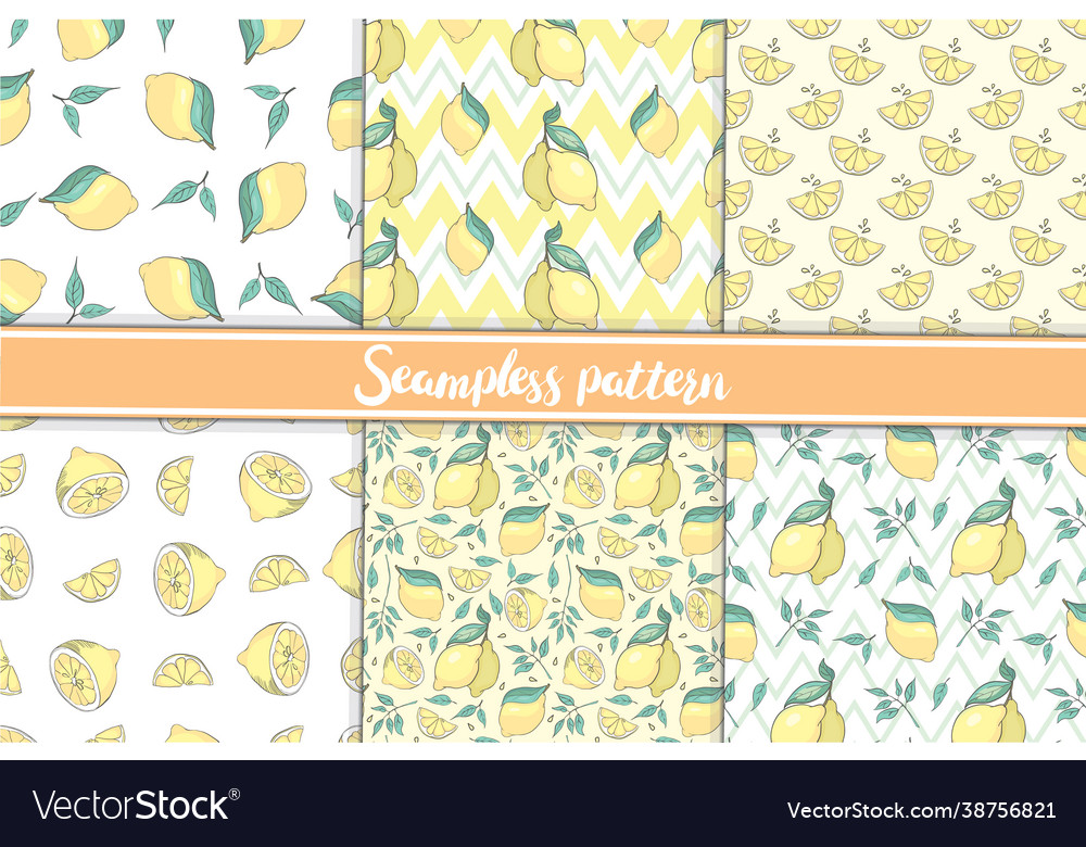 Pattern with seamless patterns collection