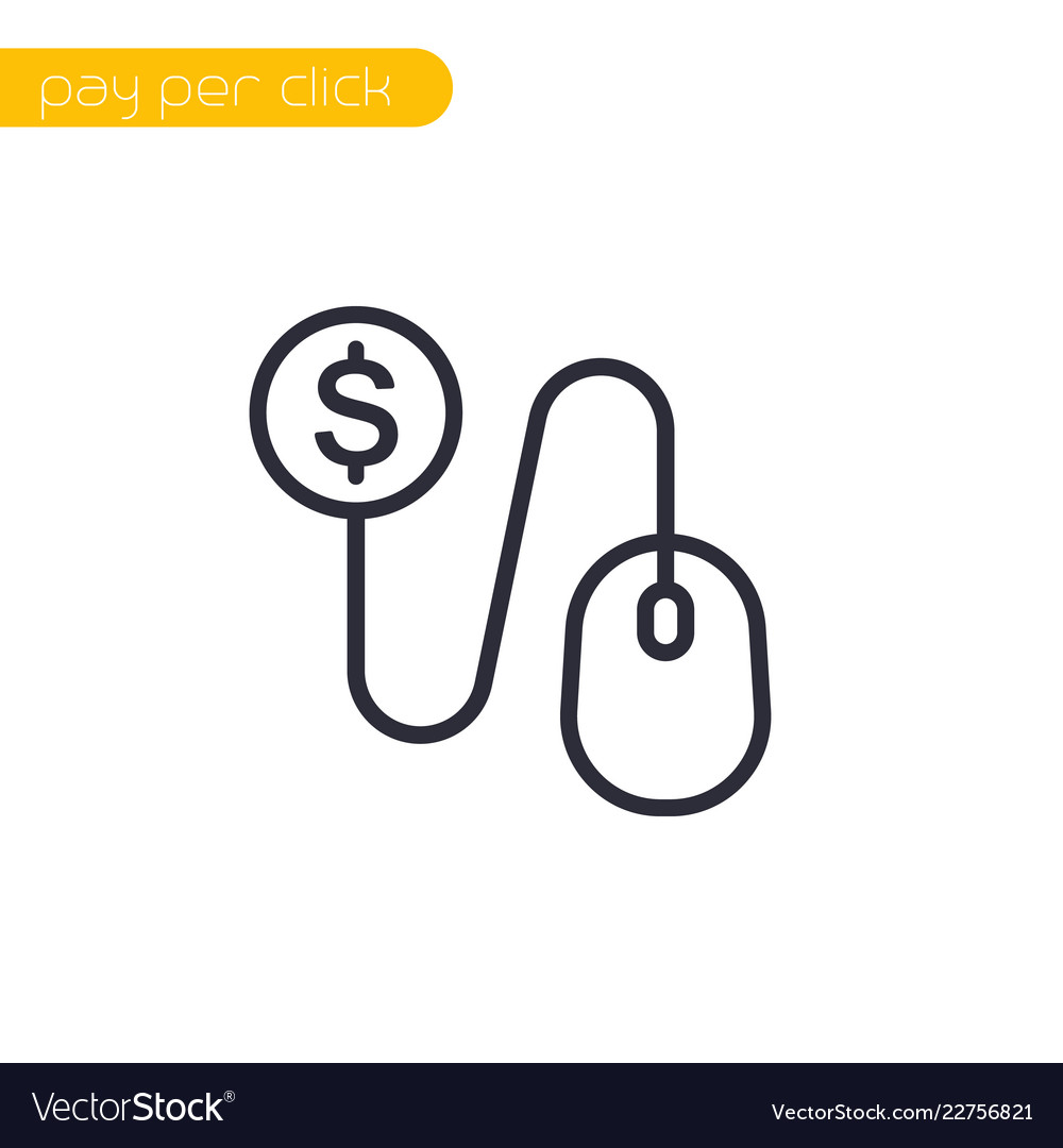 Pay Per Click Advertising Icon