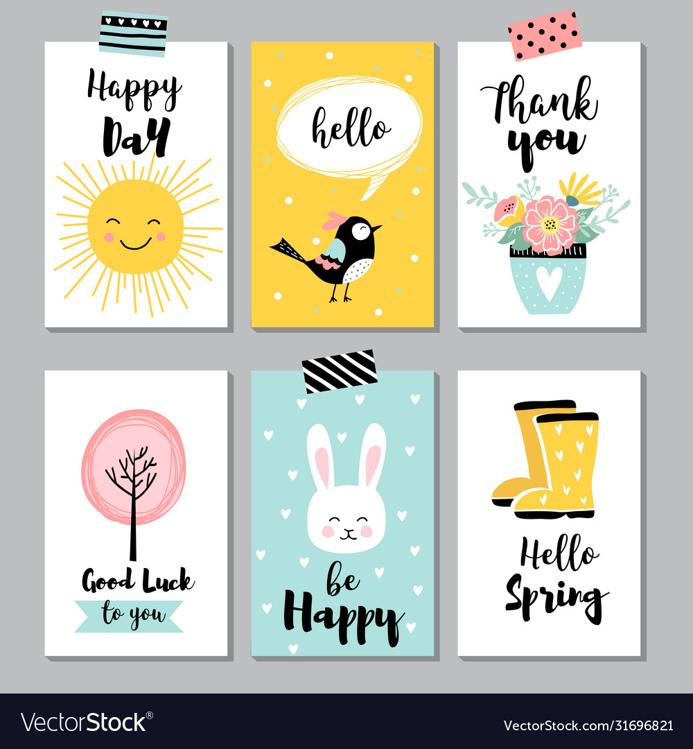 Spring Celebration Card Set