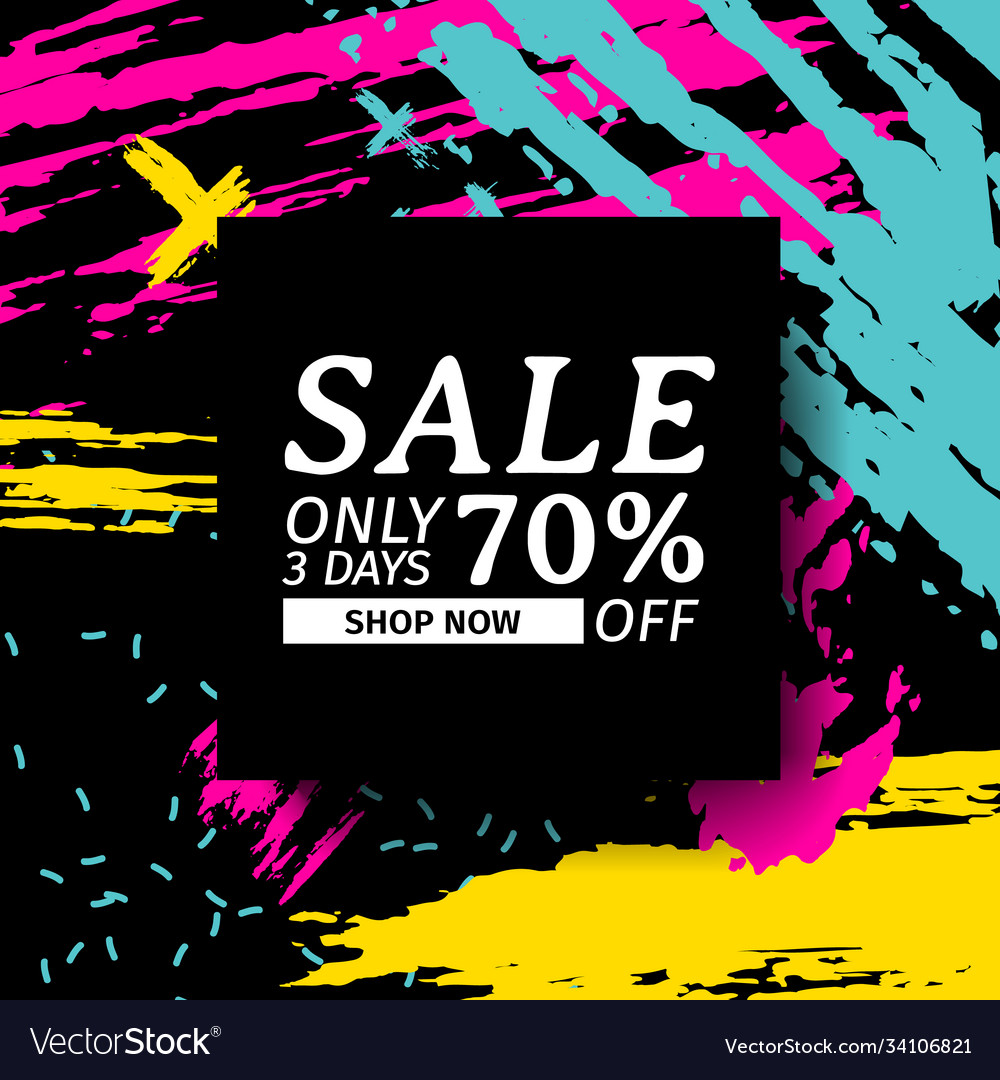 Template design banner with texture background Vector Image Template design banner with texture background