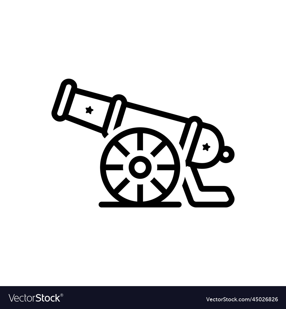 Cannon Royalty Free Vector Image - VectorStock