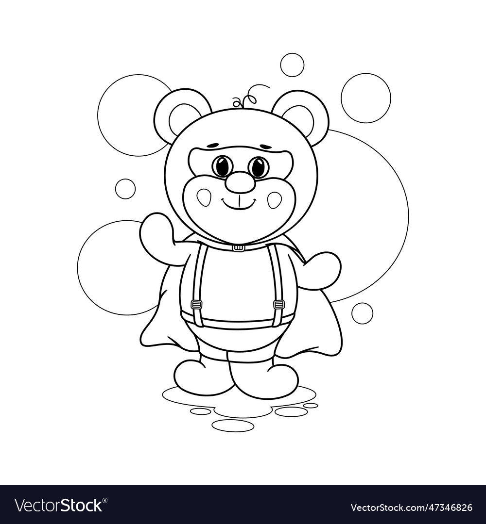 Coloring page superbear