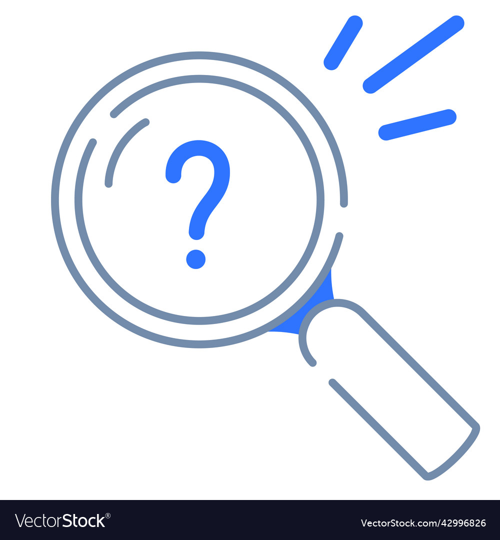 Search document empty state single isolated icon
