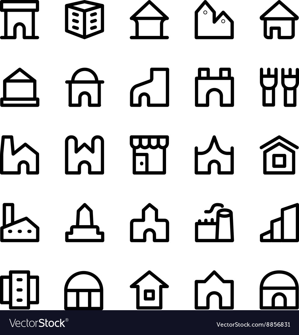 Building icons 7