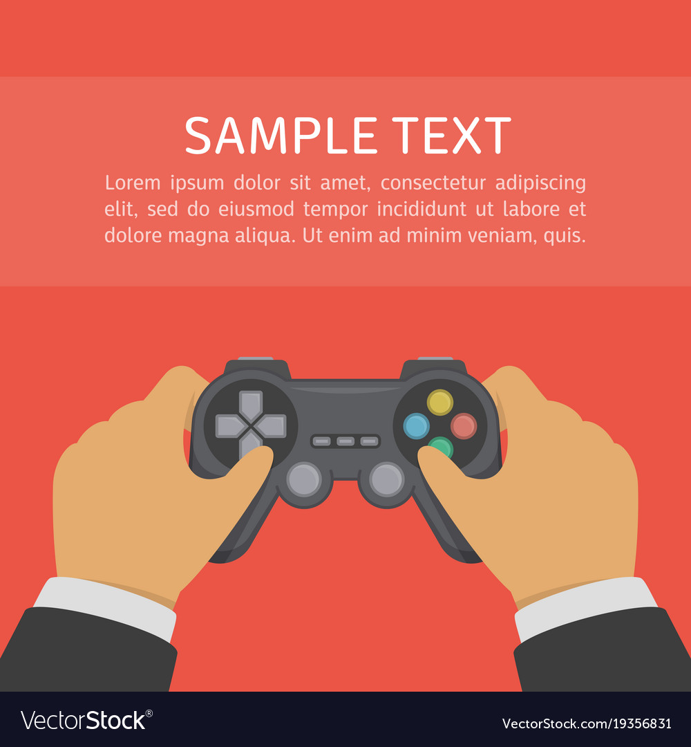Hands with Gamepad