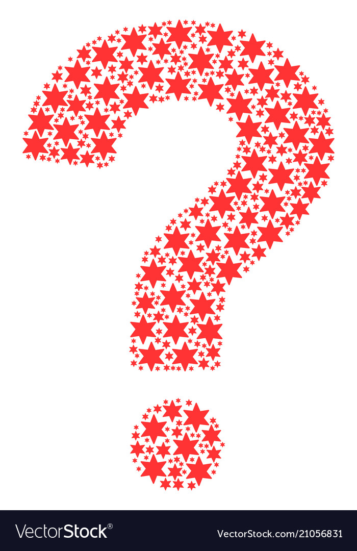 Help shape of six-pointed star icons