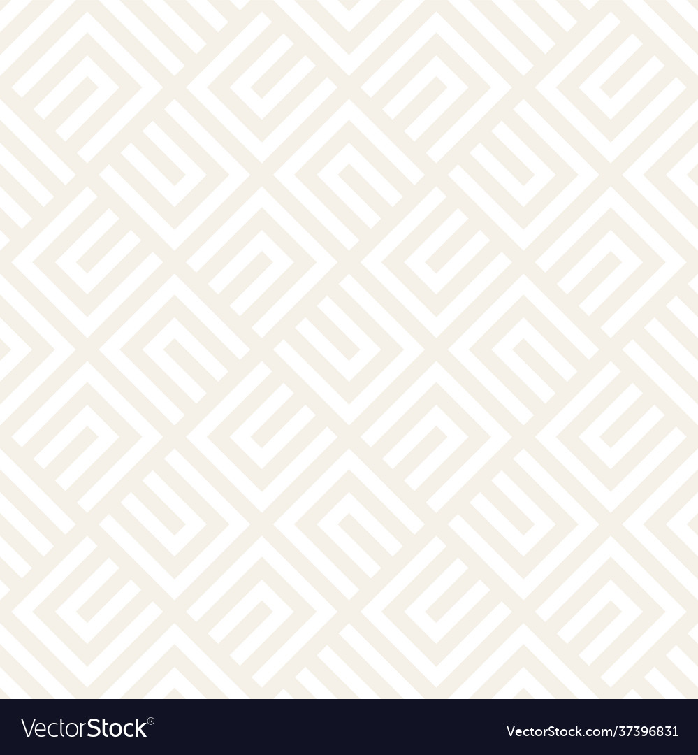 Seamless subtle lines mosaic pattern modern vector image Seamless subtle lines mosaic pattern modern