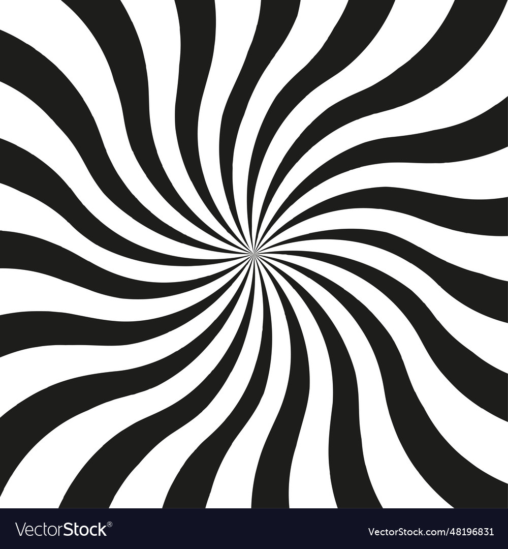 Swirling radial pattern stars helix rotation rays vector image Swirling radial pattern stars helix rotation rays