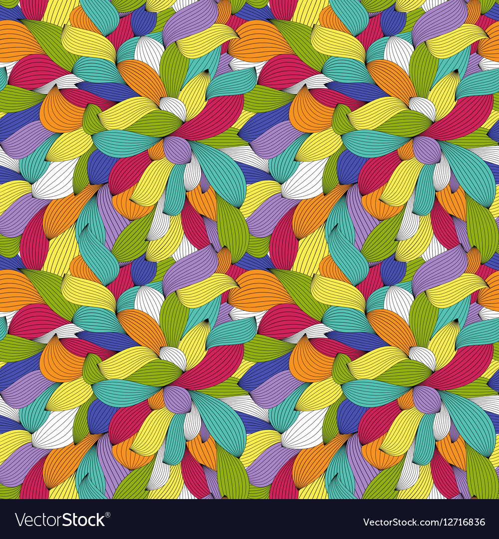 Abstract wave seamless pattern background