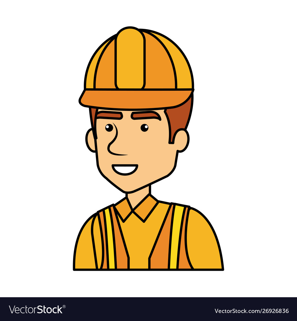 Builder constructor with helmet character