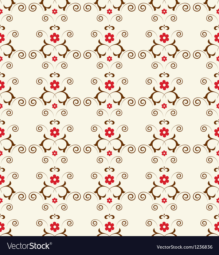 Classic seamless floral ornate background