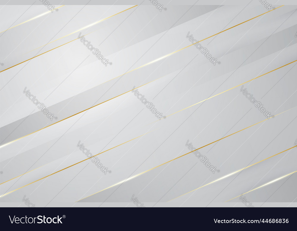 Elegant layered shape background with golden lines