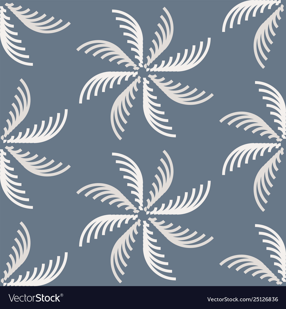 Geometric abstract pattern from repetitive shapes