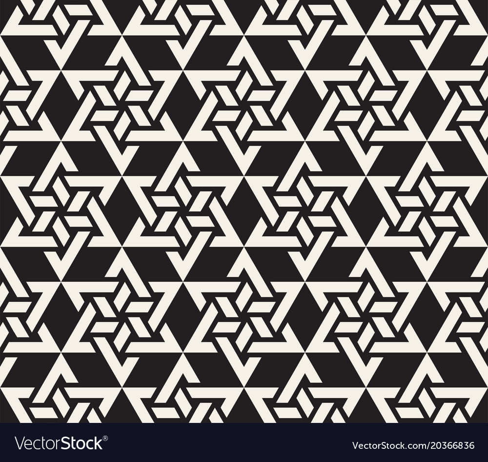 Geometric Triangle Pattern