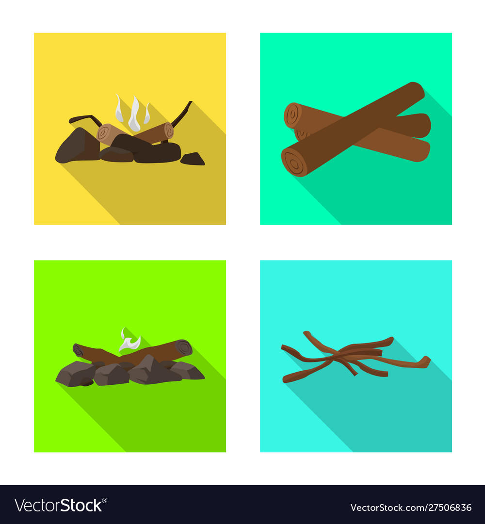 Material and logging logo vector image Material and logging logo
