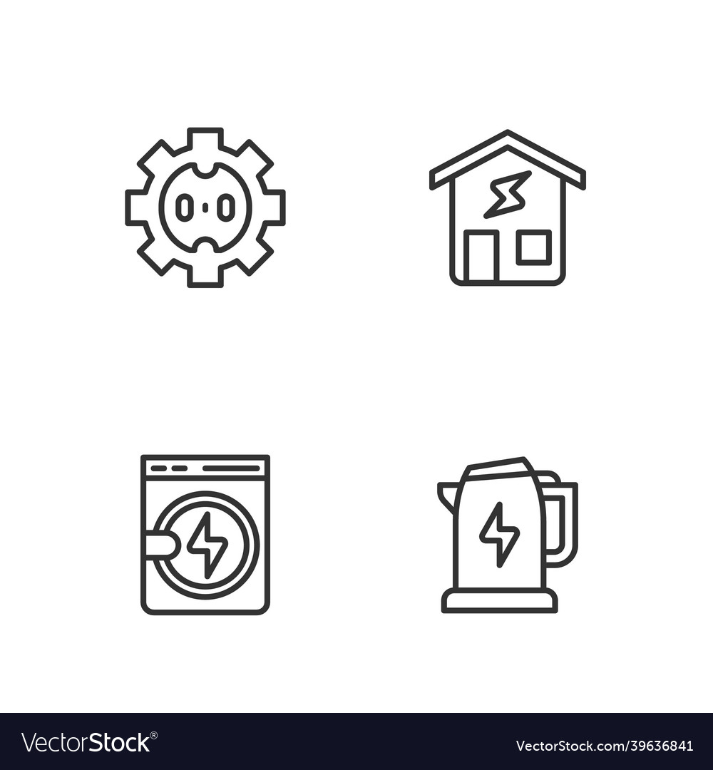 Electric Appliances & Home Icons