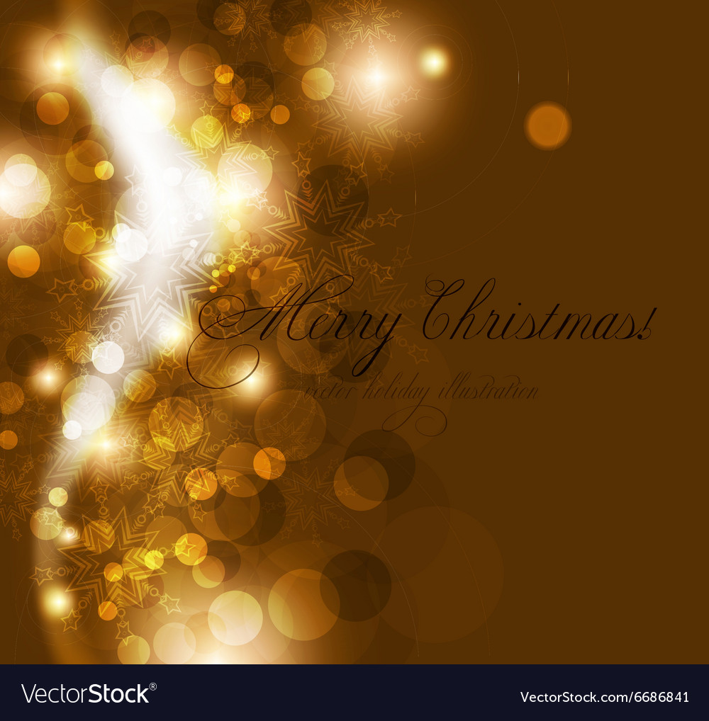 Elegant gold christmas background