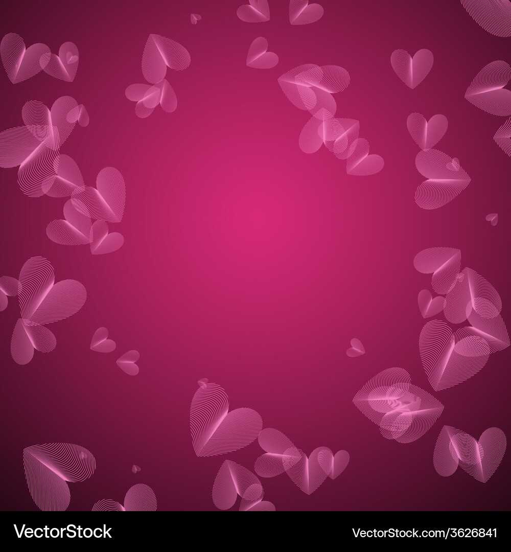 Pink pattern with heart Royalty Free Vector Image