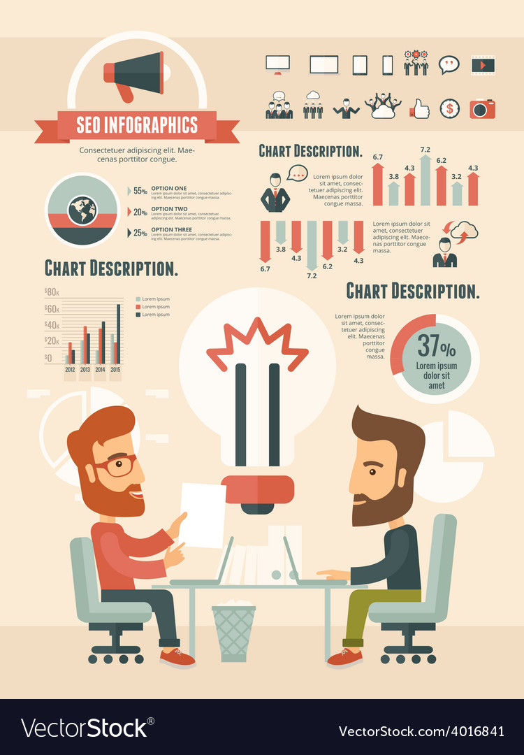 social media infographic elements