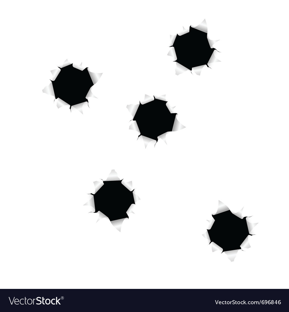 Bullet Hole Vector