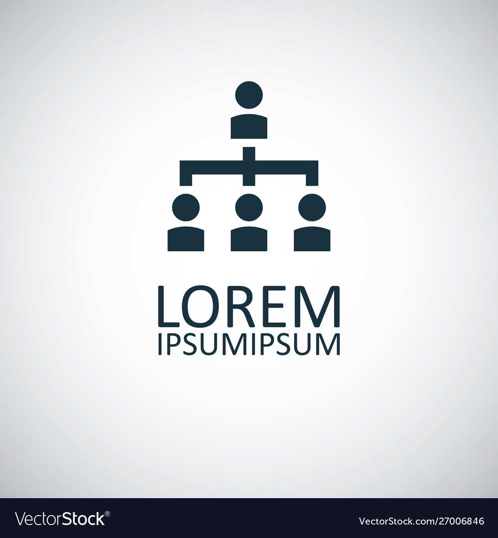 Man structure icon simple flat element design
