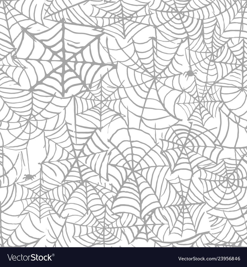 Spooky Cobweb Pattern