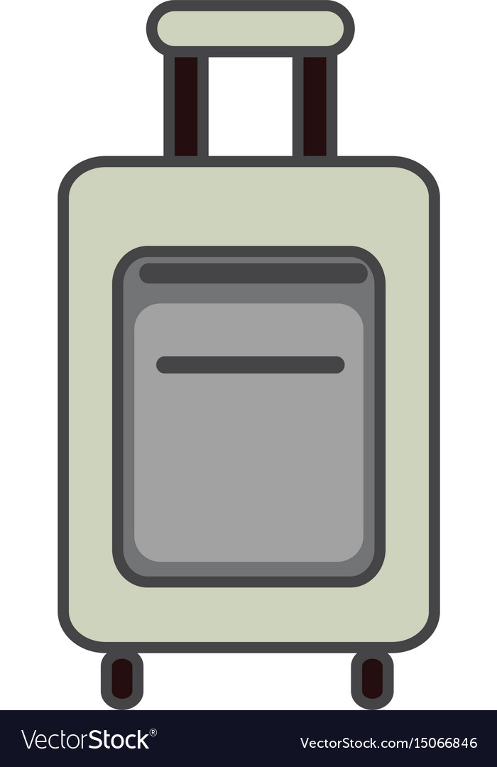 Suitcase Reise isolierte Symbol