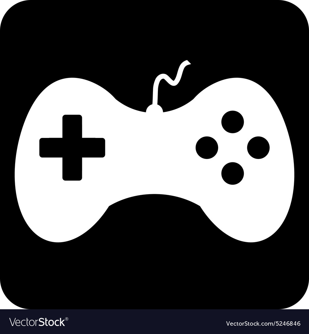 Video game icon Royalty Free Vector Image - VectorStock