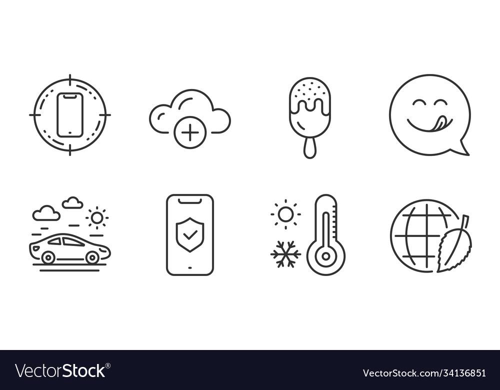 Cloud computing weather thermometer