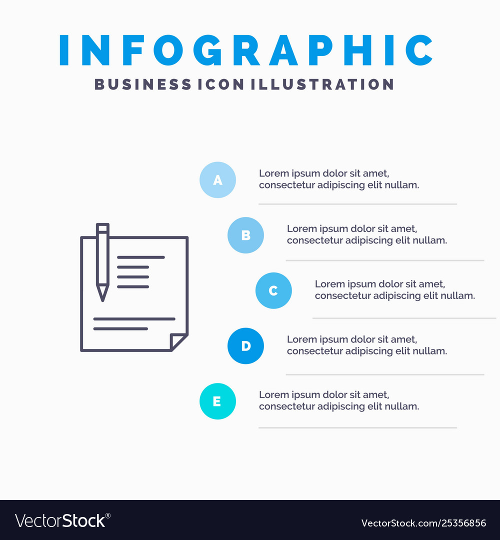 Contract document file page paper sign signing vector image Contract document file page paper sign signing